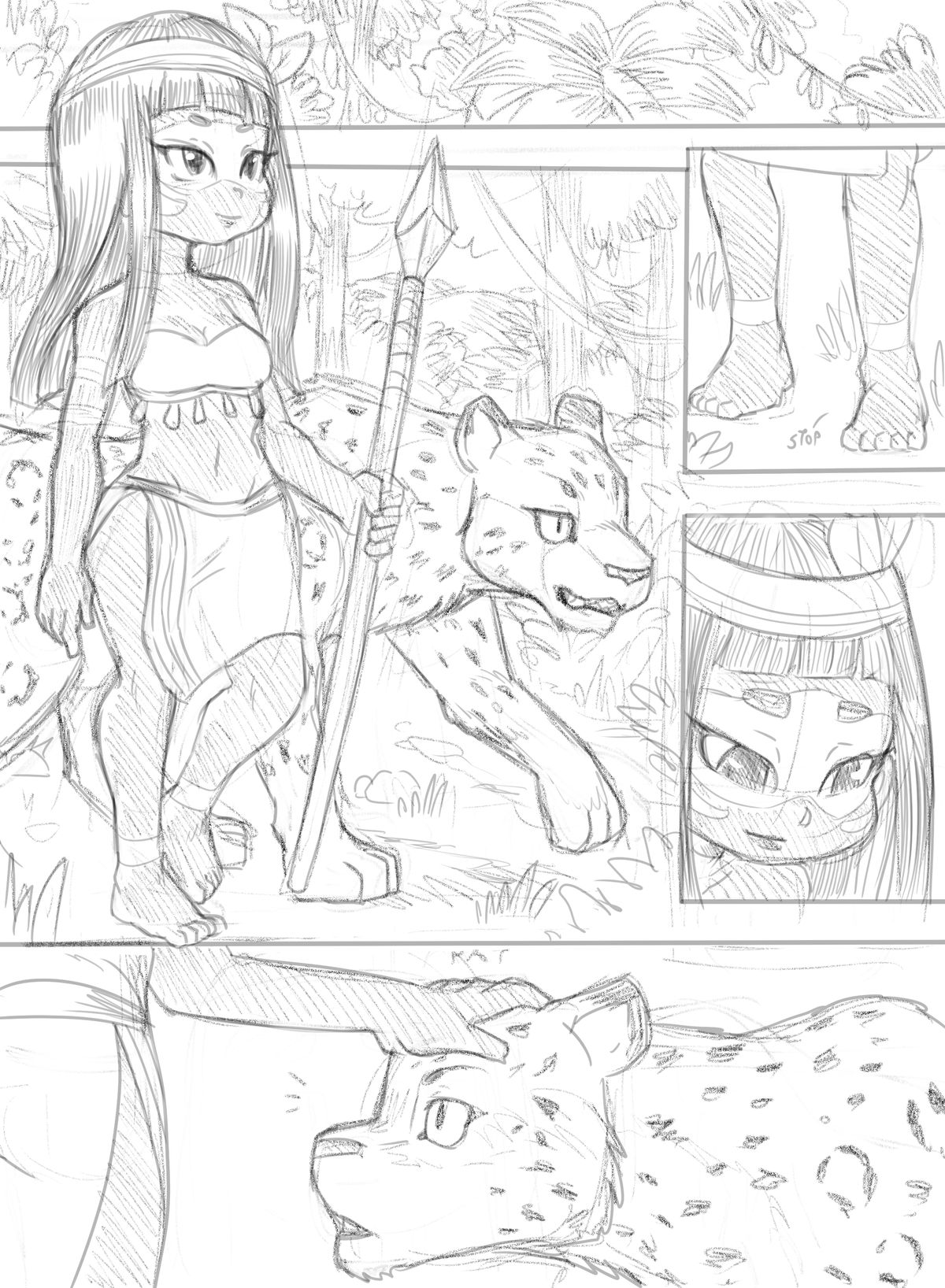 Nayra and Werjaguar + Extras page 1 full