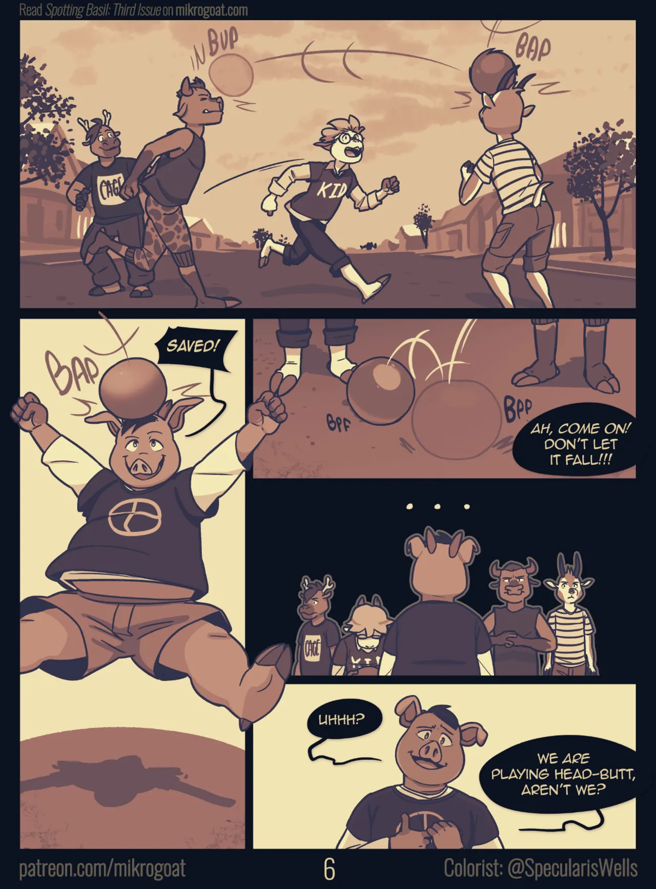 Spotting Basil - Issue 3 page 7 full