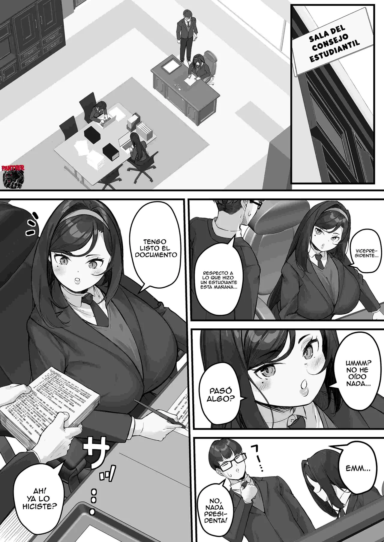 Dosukebe Seito Kaichou Do-Hentai na Seito Kaichou wa Youmuin no Nikubenki | La presidenta pervertida del consejo estudiantil es la esclava sexual del conserje page 6 full