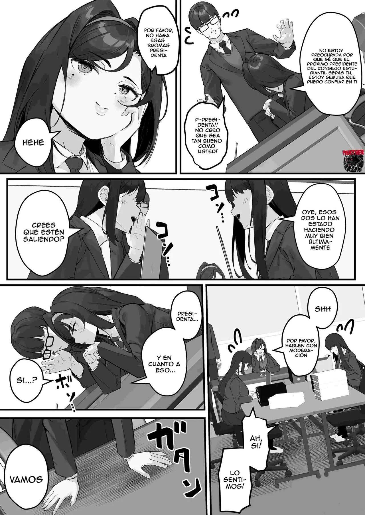 Dosukebe Seito Kaichou Do-Hentai na Seito Kaichou wa Youmuin no Nikubenki | La presidenta pervertida del consejo estudiantil es la esclava sexual del conserje page 7 full