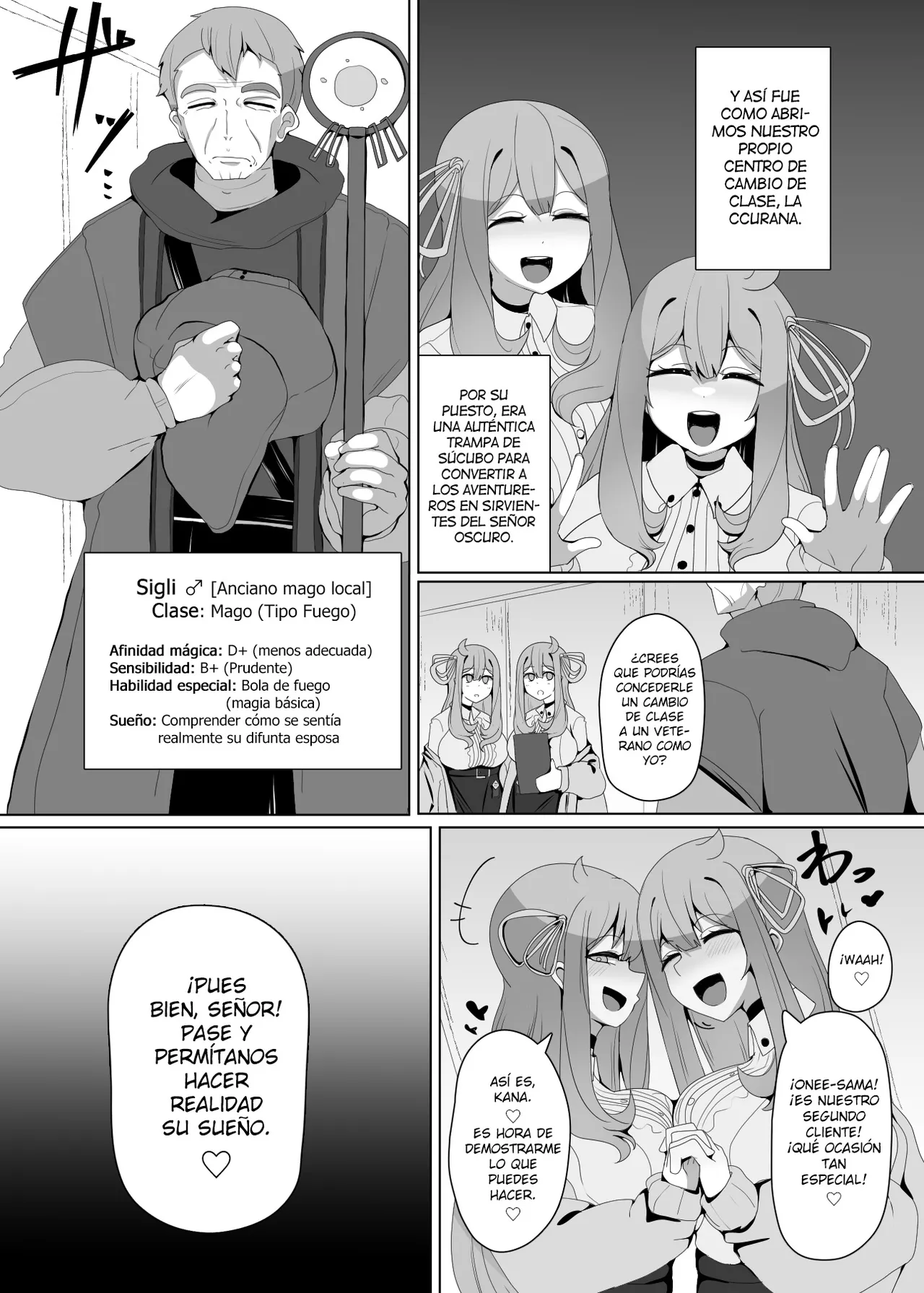 The House of Evil Class Change 2  Arachne-Witch page 2 full