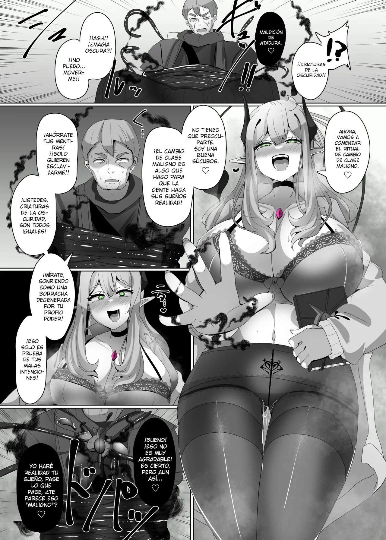 The House of Evil Class Change 2  Arachne-Witch page 5 full