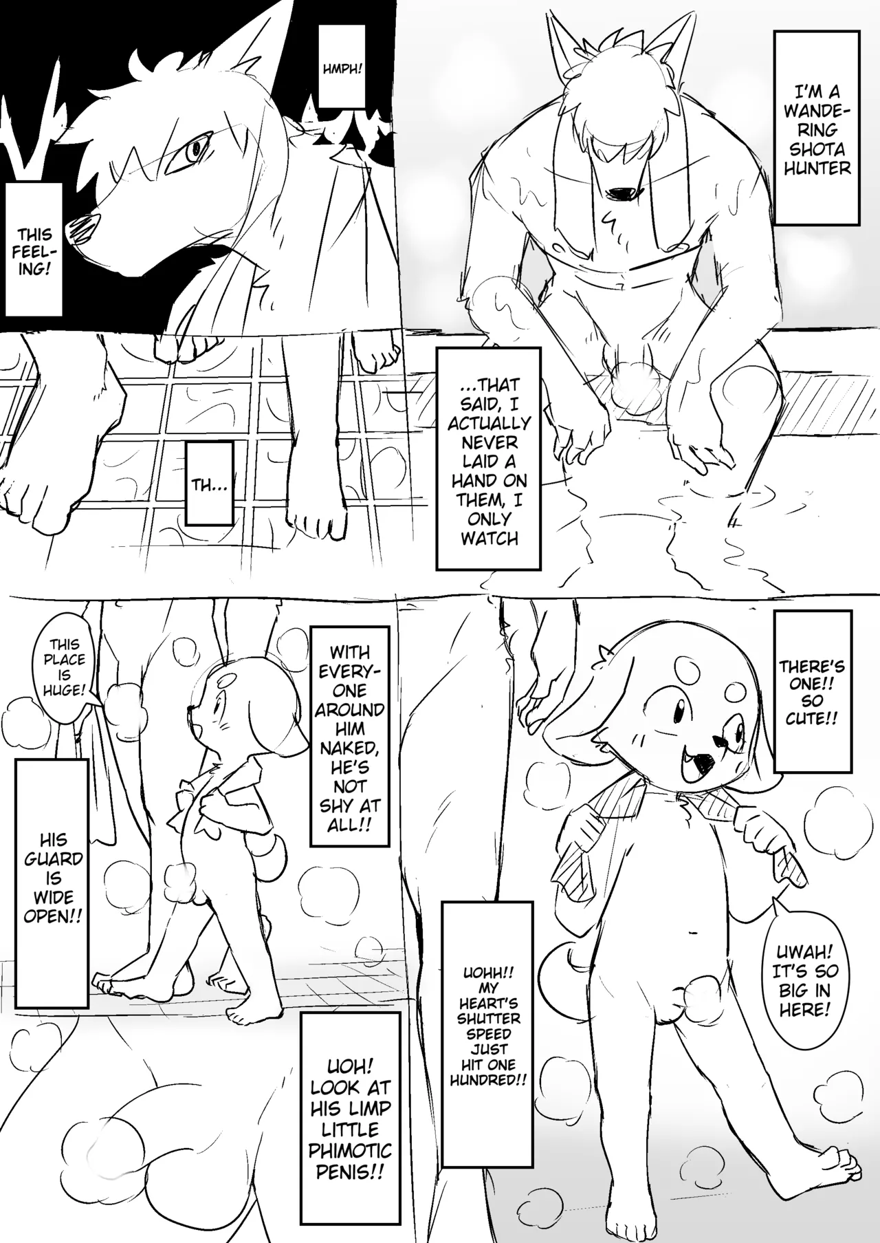 Manmosu Marimo -  Shota Hunter Stories page 2 full