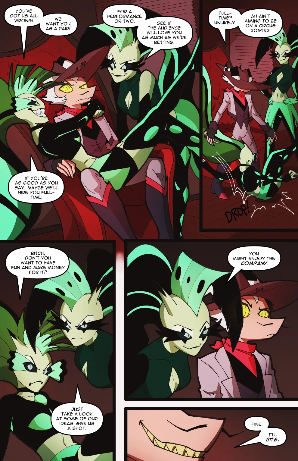 Circus Freaks page 5 full