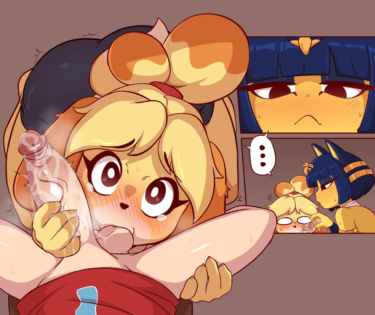 Ankha x Mayor x Isabelle page 3 full