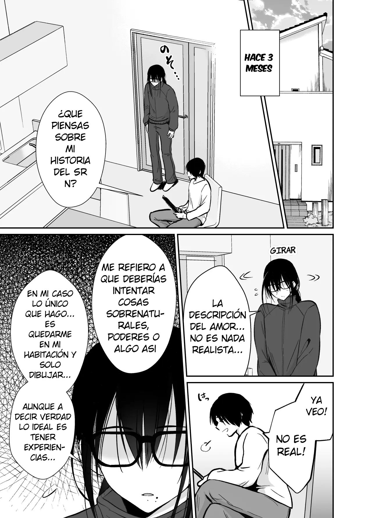 Mesu Ochi Share House Rin-kun Hen 〜 Mangaka Shibou no Kage Kya 2 nin ga Chara Otoko ni Oishiku Taberareru Made〜 page 8 full