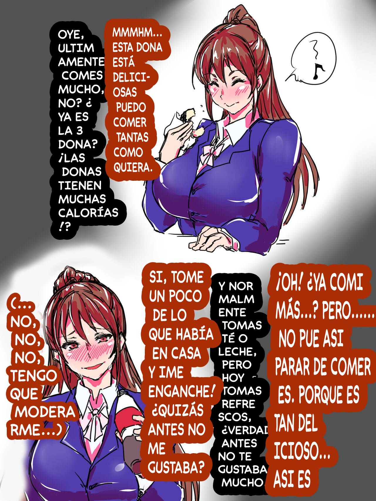 CG Collection of Fattening Heroines spanish page 8 full