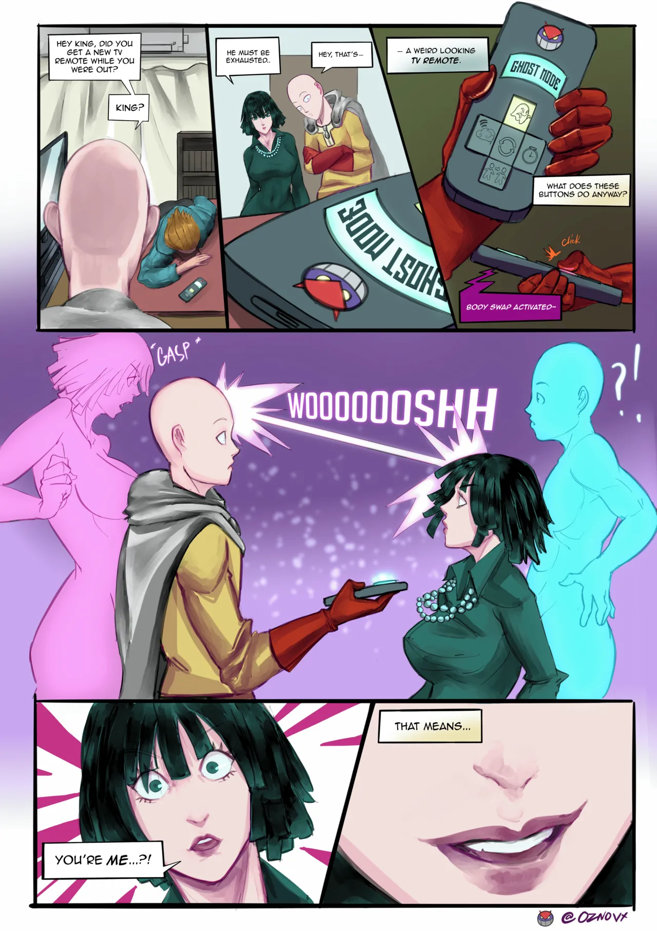 Saitama & the Universal Remote! page 1 full