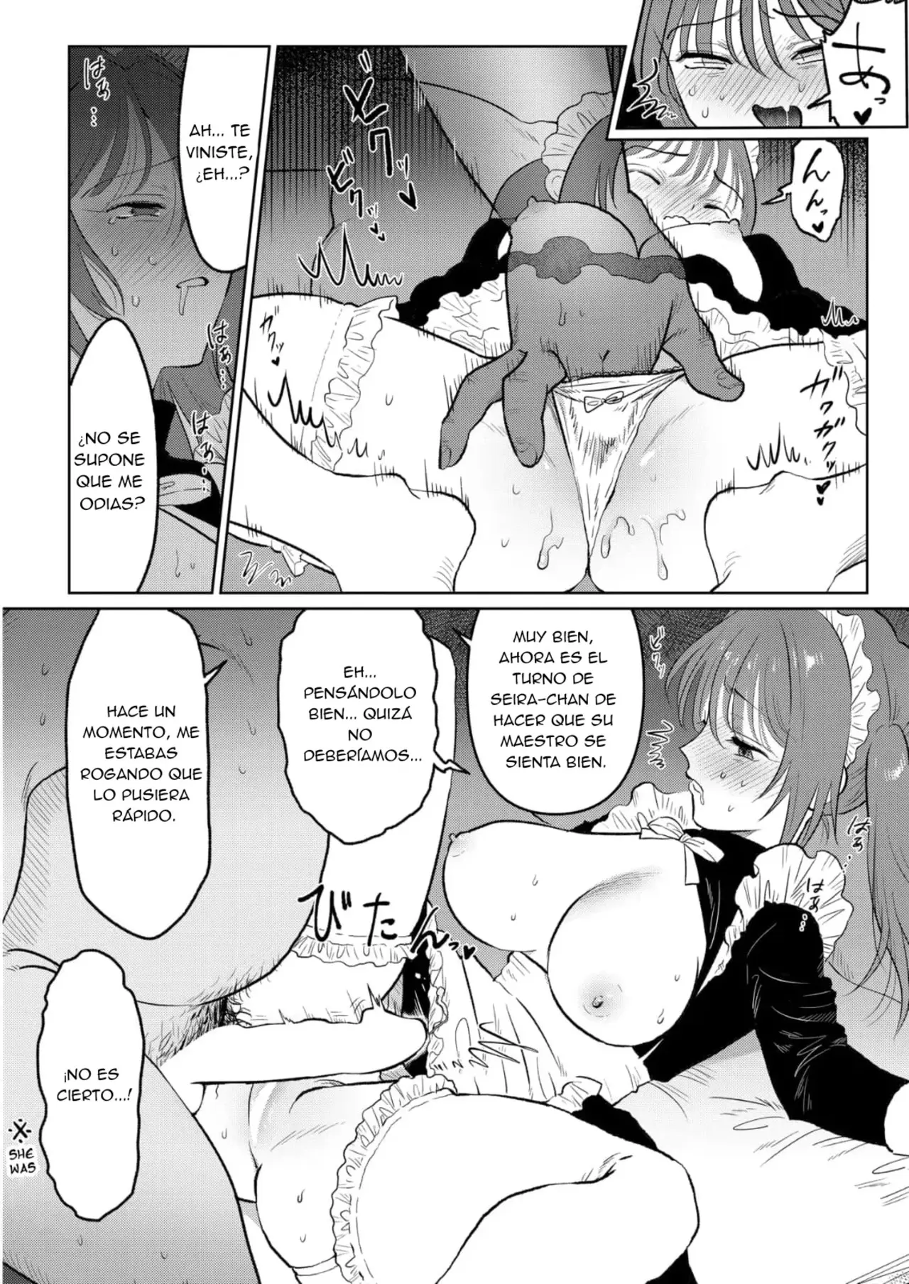 Maid de Asobo｜Jugando con la Sirvienta page 10 full