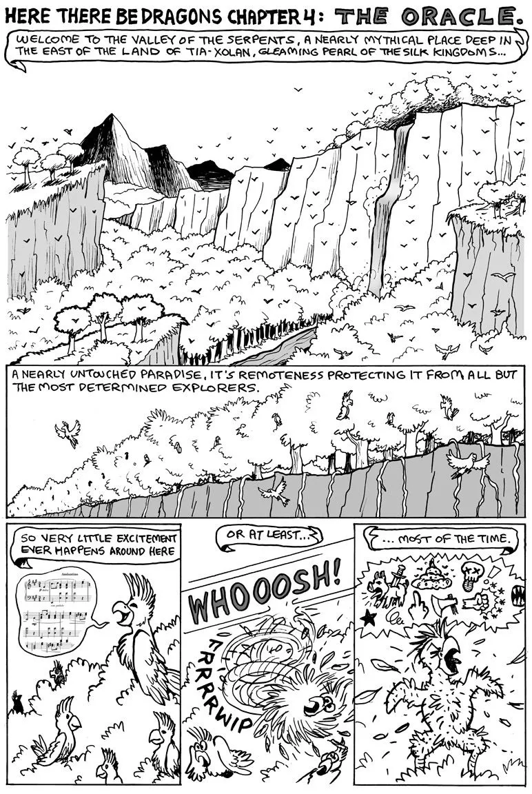 Here There be Dragons 4 - The Oracle  2 page 1 full