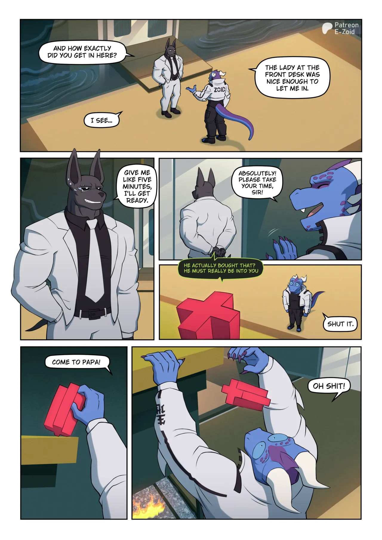 Huge Trouble page 5 full