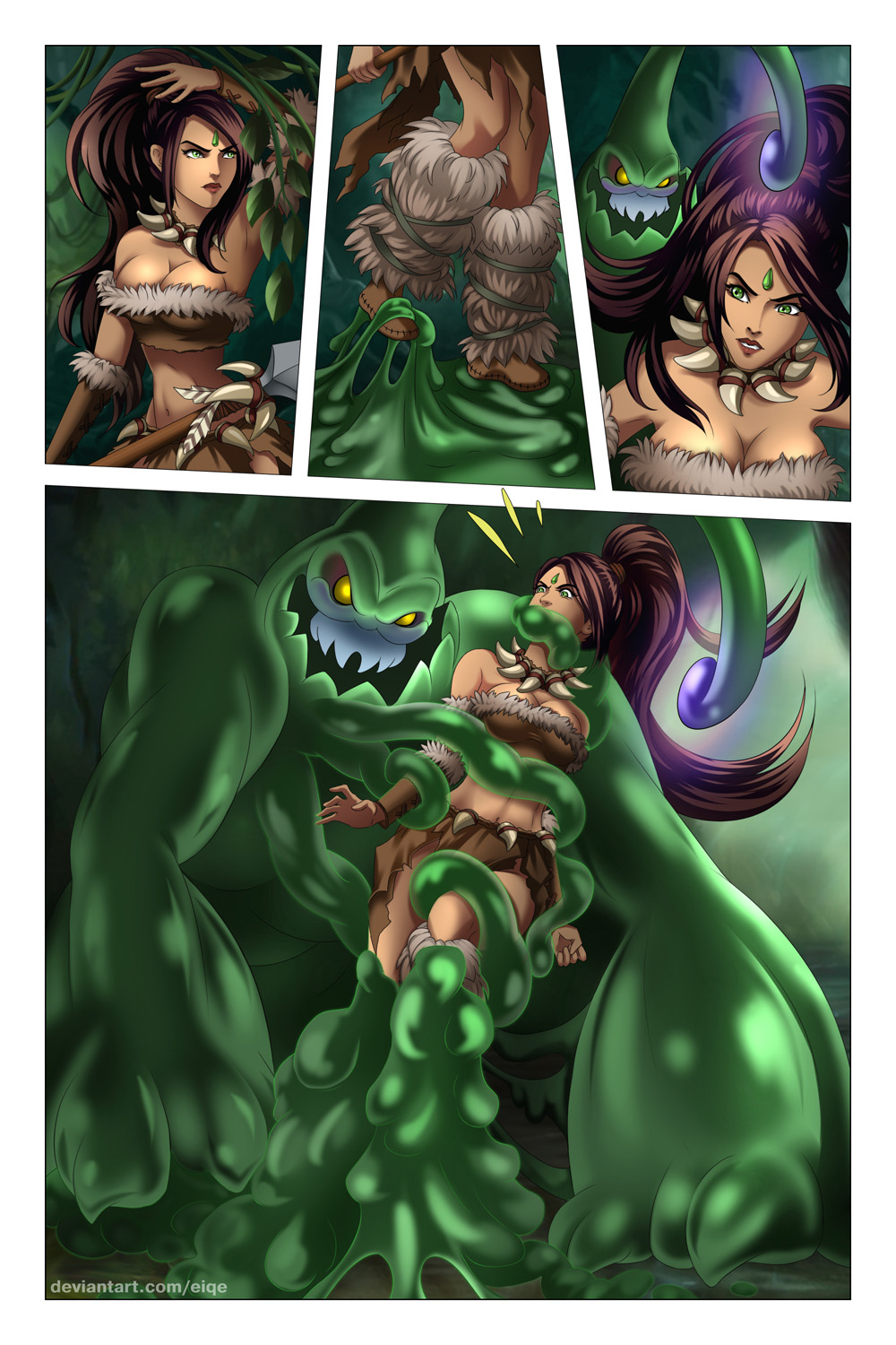 Damsel Hunter Zac page 1 full