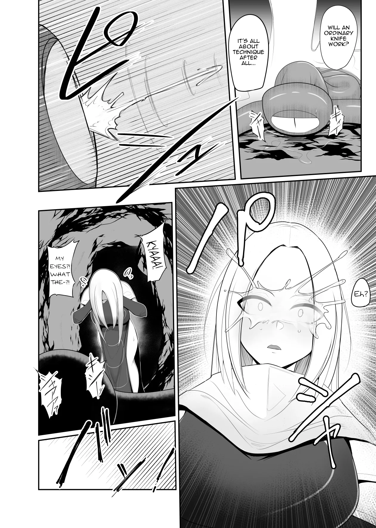 Shokushu Kisei Nasusubenaku Kuppuku Saserreru Onna Majutsushi | Tentacle Parasite - A female sorceress is helplessly subjugated page 6 full