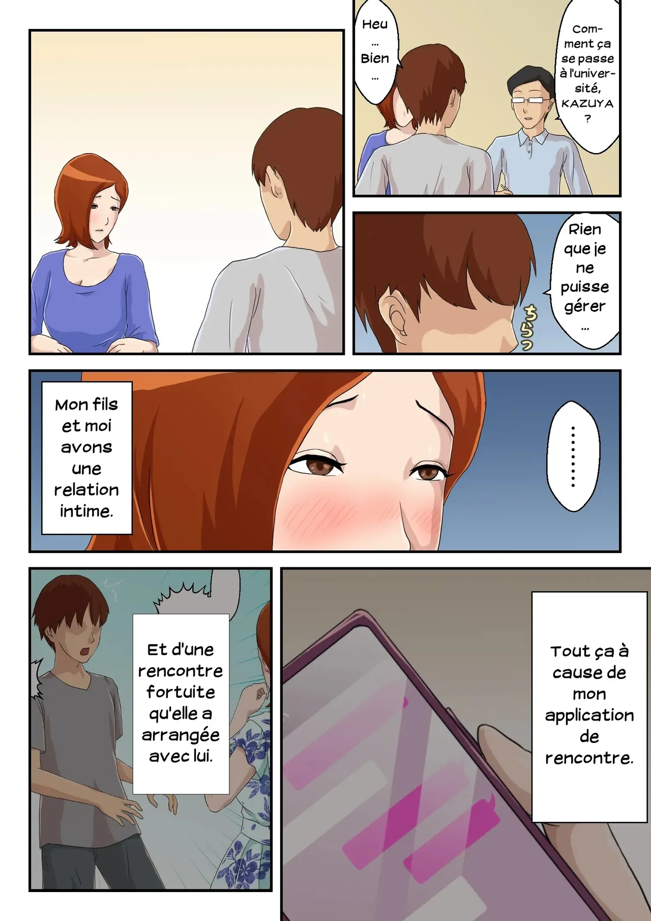Zoku Matching Appli de Deatta Aite wa Kaa-san deshita | J'ai matché Maman sur mon application de rencontre 02 page 3 full