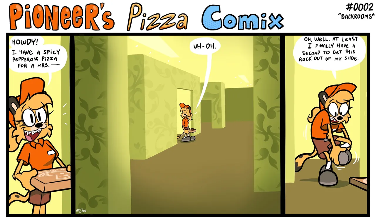 Pioneer's Pizza Comix page 2 full