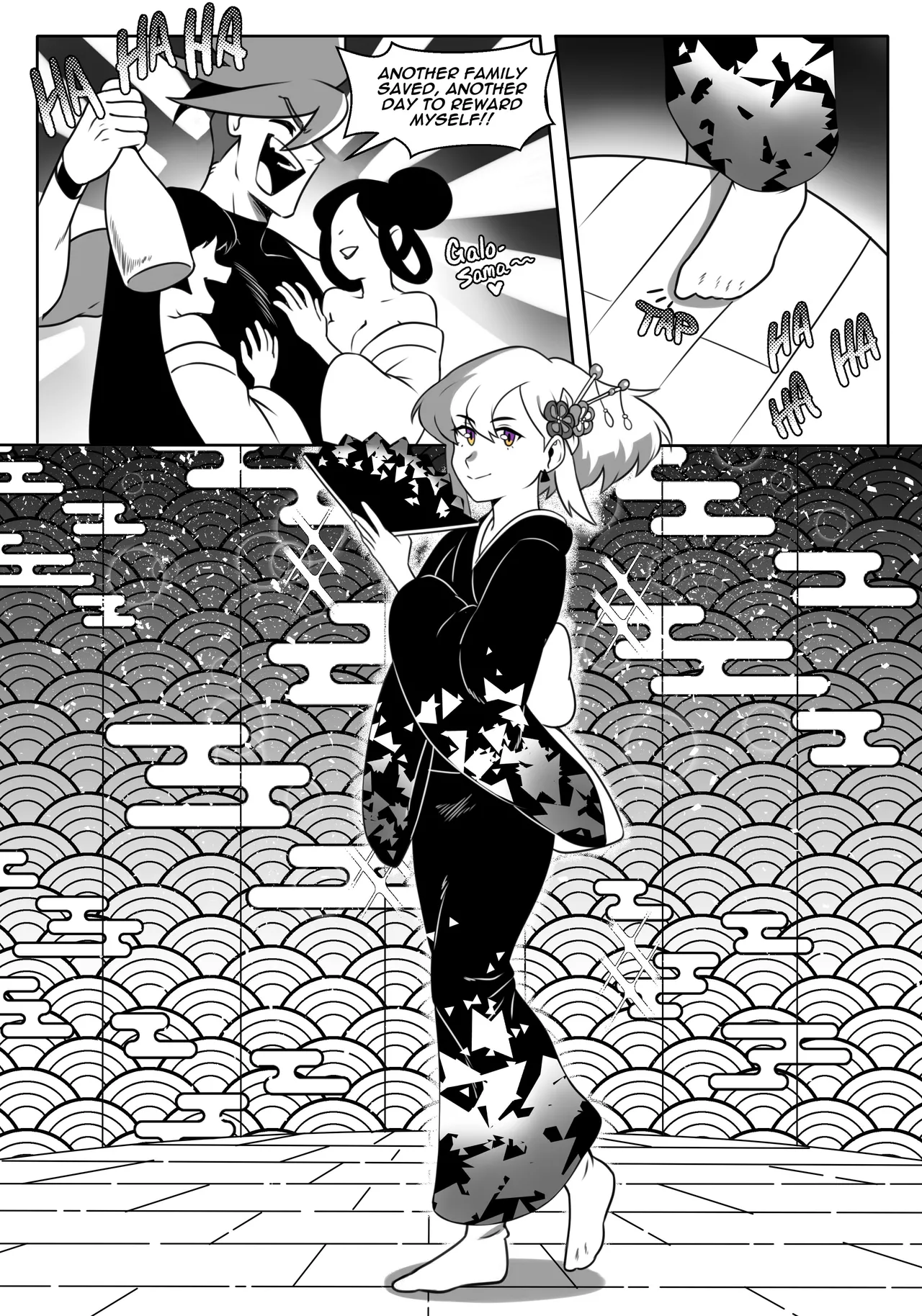 Galo and the Fox Spirit page 4 full