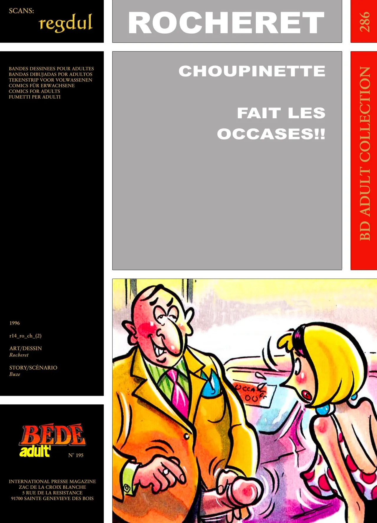 Rocheret  & Buze - Choupinette : Fait les occases !! page 1 full