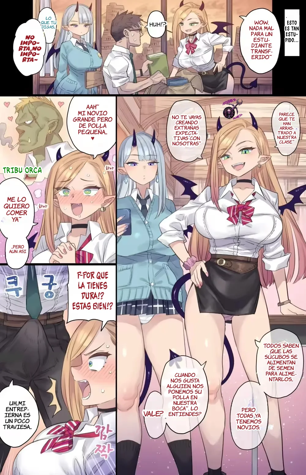 Succubus Class 1-3｜Clase de Súcubos 1-3 page 3 full