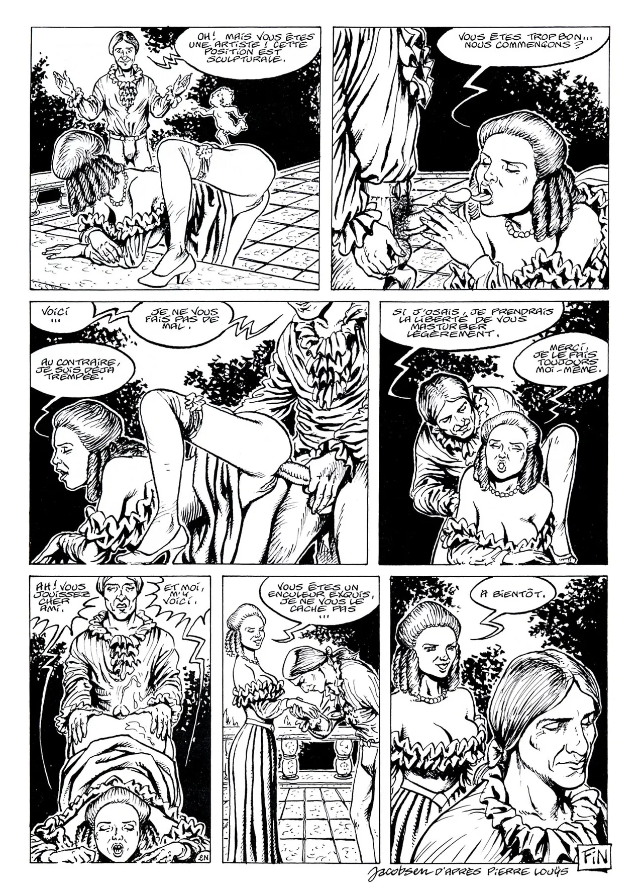 Jacobsen  & Pierre Louÿs - Dialogues de Courtisanes : Carnet de Bal page 3 full