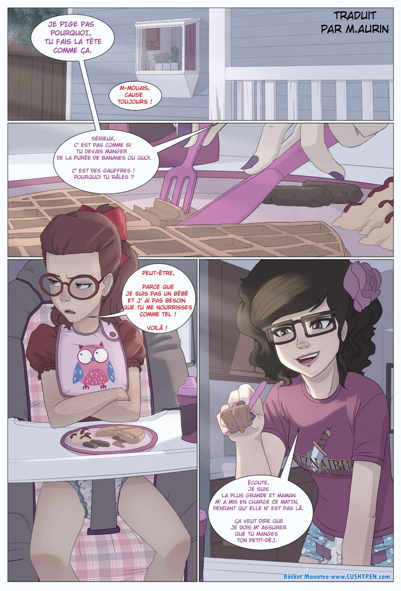 RocketManatee - FULL COMIC - page 1 full