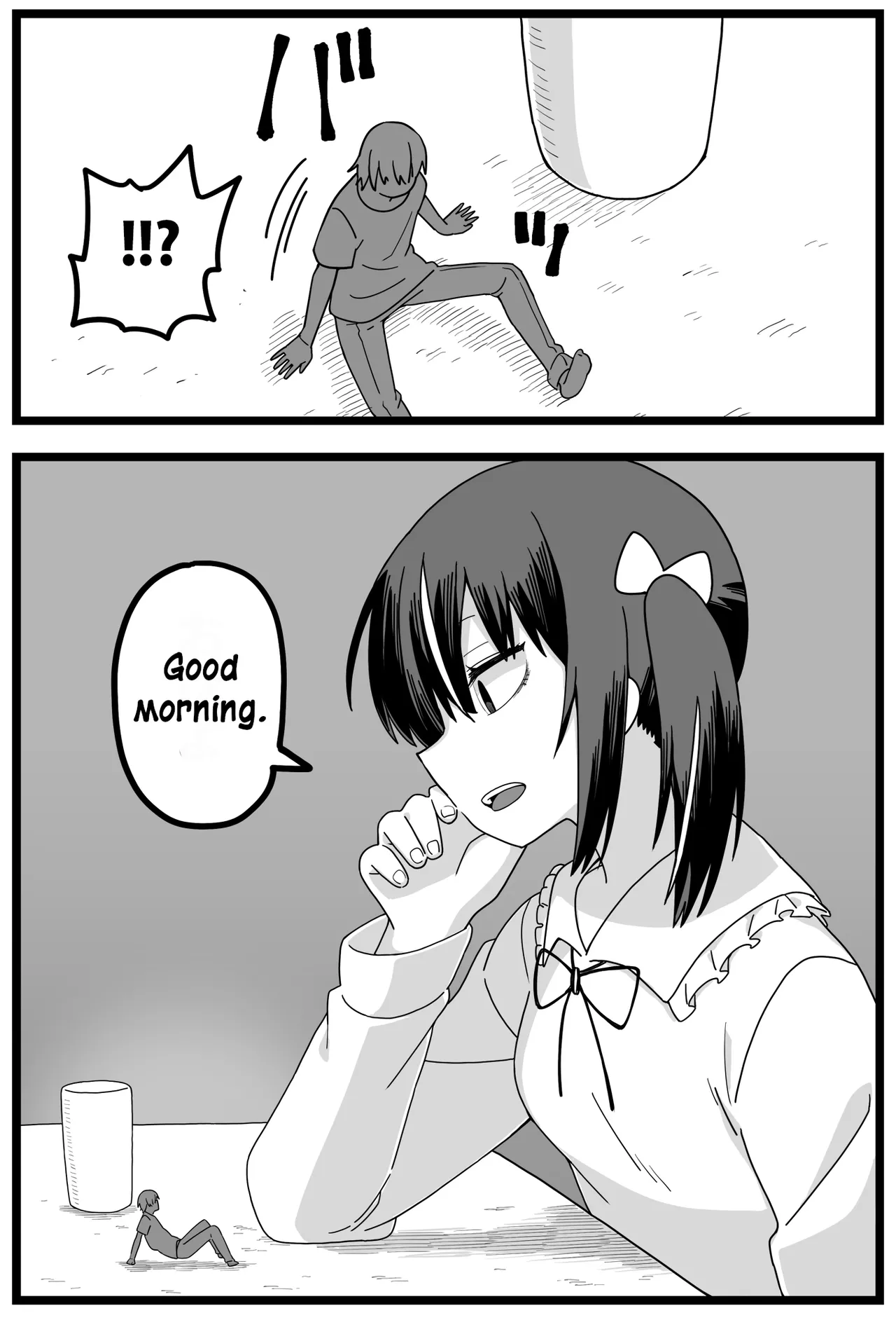 Uwaki ga Barete Kanojo ni Chiisaku Sarete Taberareru Manga | Caught Cheating, Shrunk, and Eaten by His Girlfriend page 5 full
