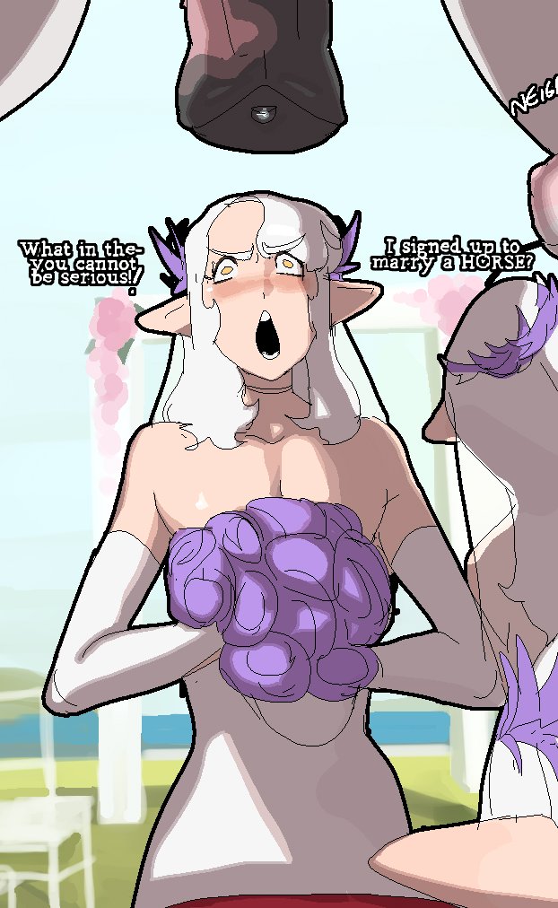 Princess Vae and🐴shifter Marc page 1 full