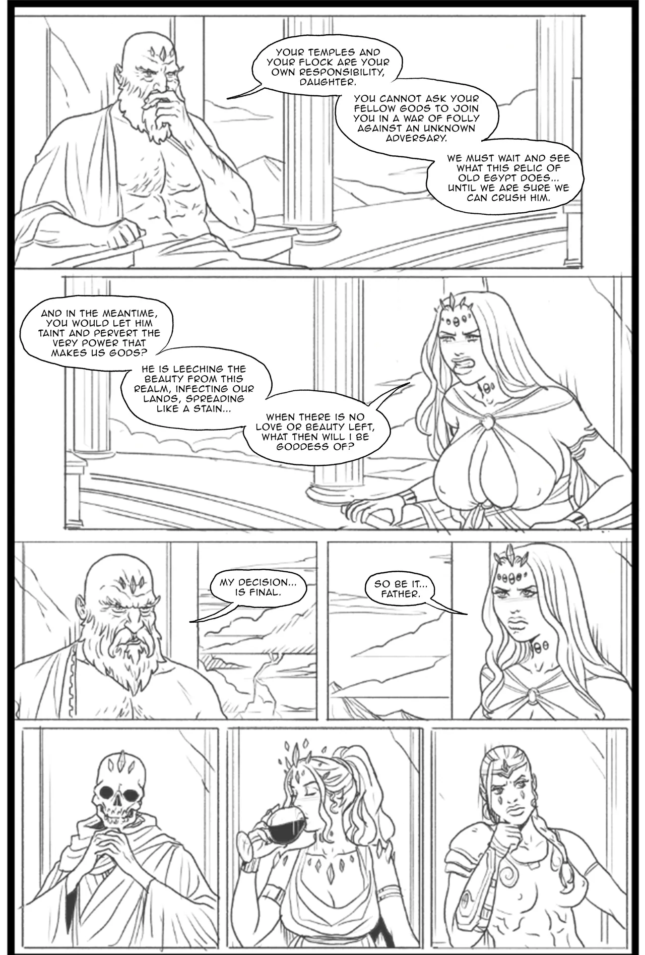 Legends of Baba-Set — The Fall of Aphrodite page 6 full