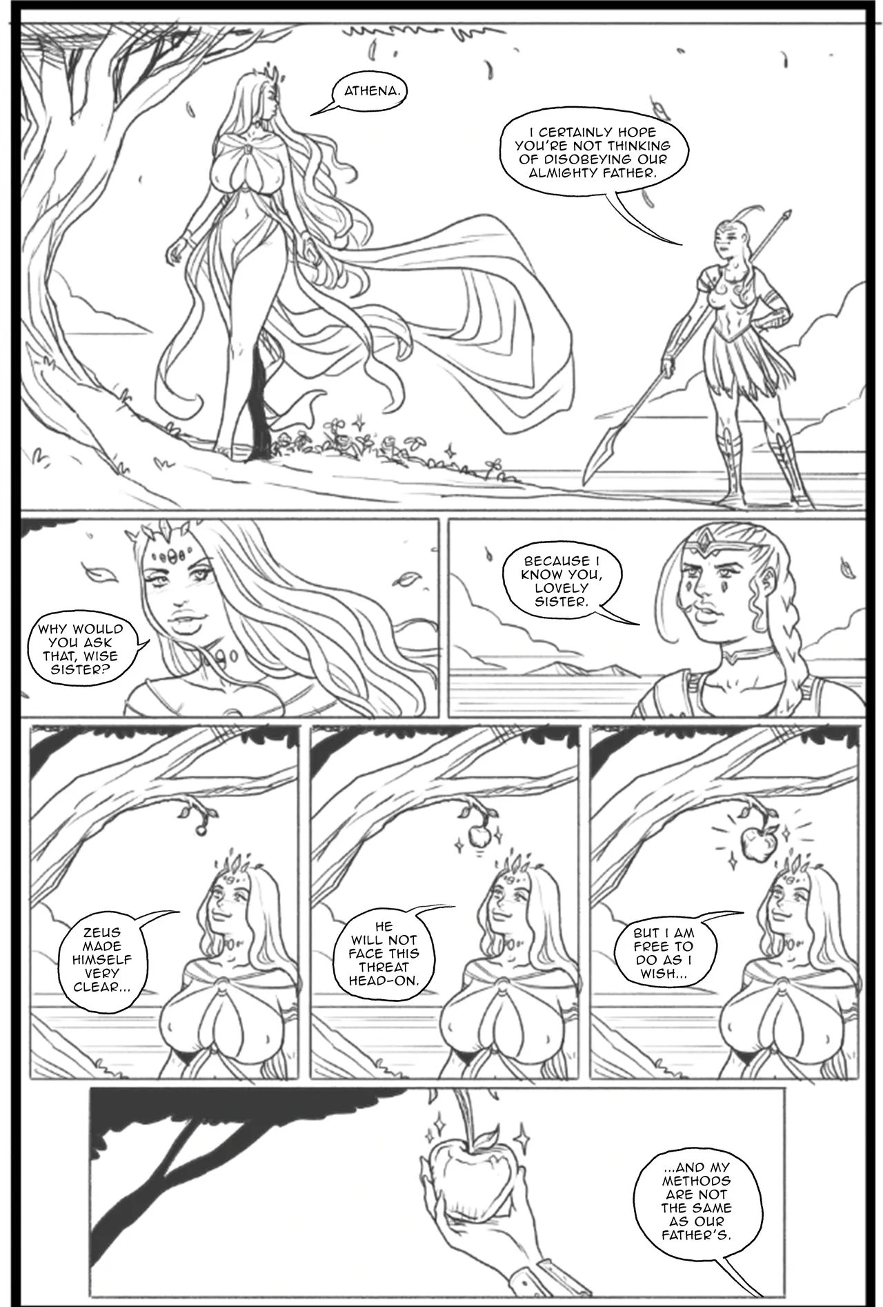Legends of Baba-Set — The Fall of Aphrodite page 8 full
