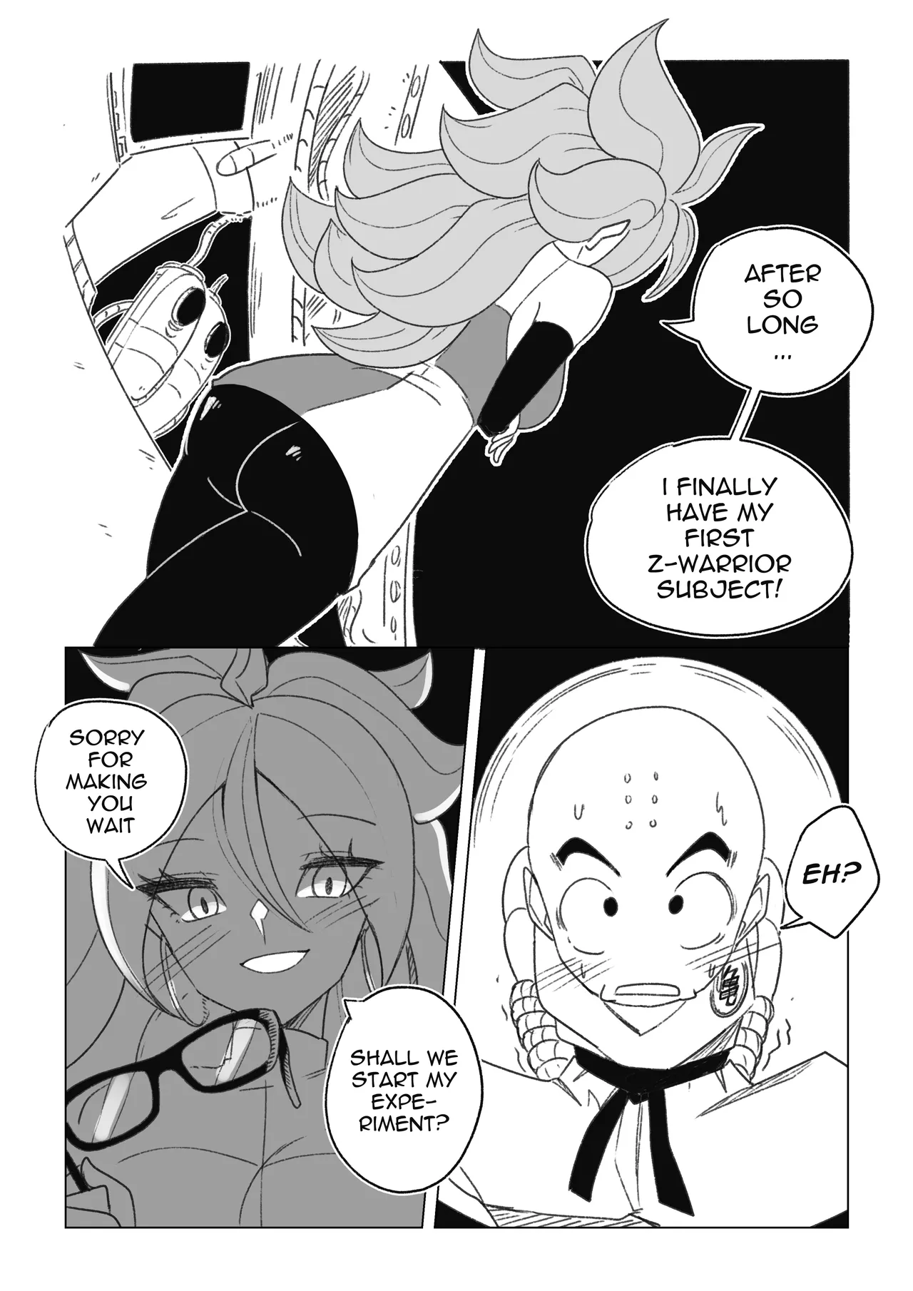 Science with the Z-Warriors! page 3 full