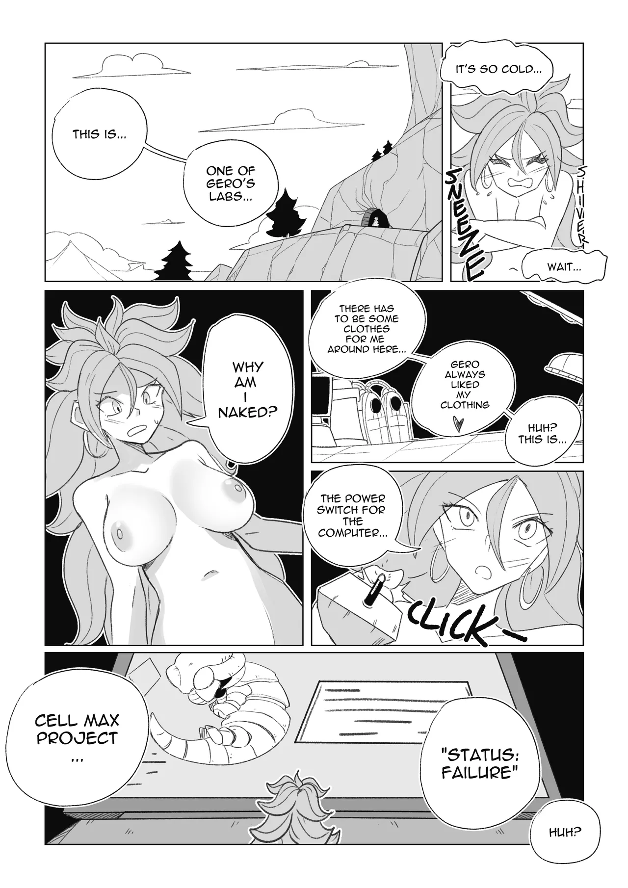 Science with the Z-Warriors! page 6 full