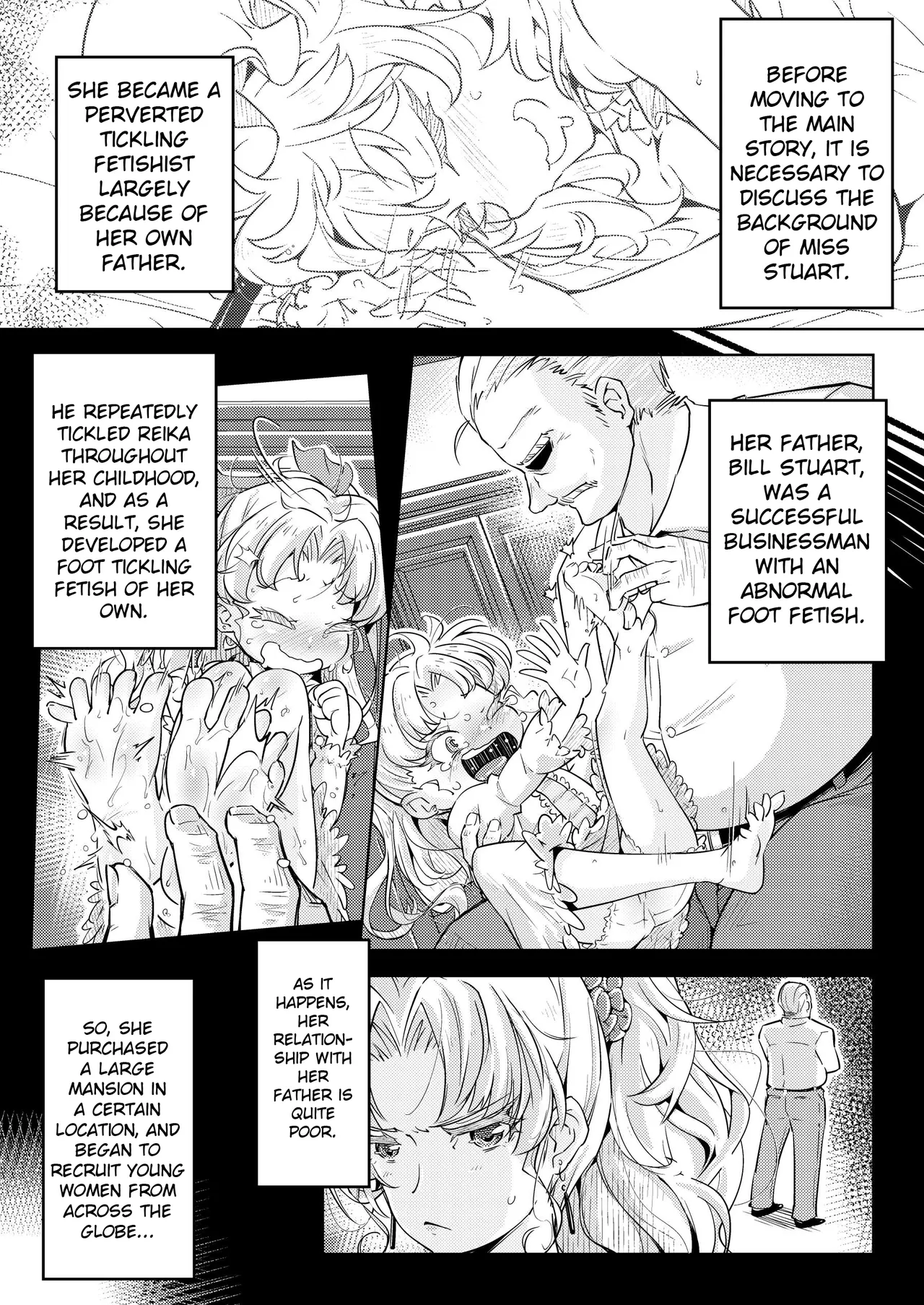 Young Rich's Girl Fall Into Foot Tickling Hell + Bonus Page page 4 full