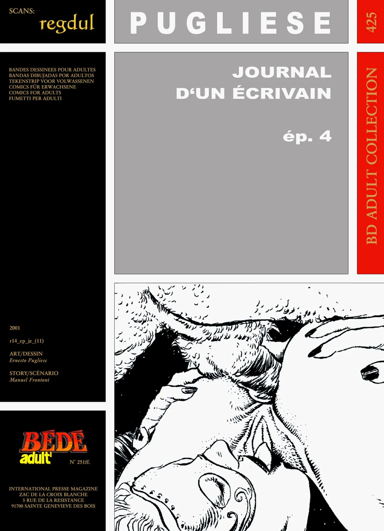 Ernesto Pugliese & Manuel Frontoni - Journal d'un écrivain #4 page 1 full