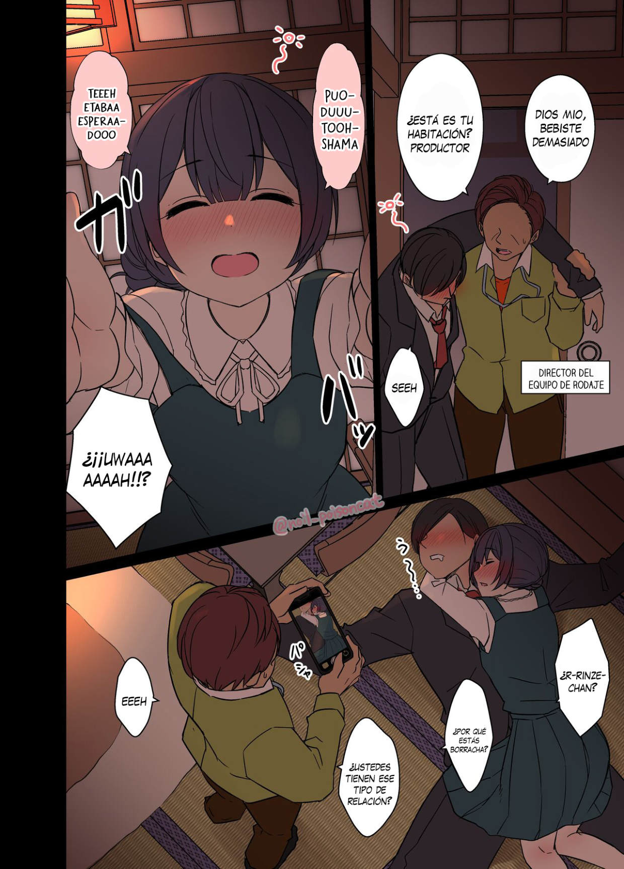 Deisui Shita Morino Rinze ni Warui Koto o Suru Hanashi | Una historia sobre hacerle cosas malas a Rinze Morino completamente ebria page 3 full