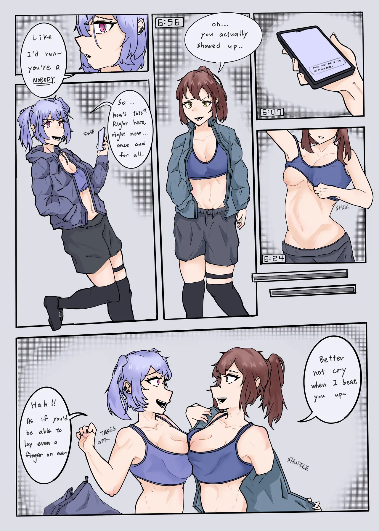 Commission Comic page 1 full