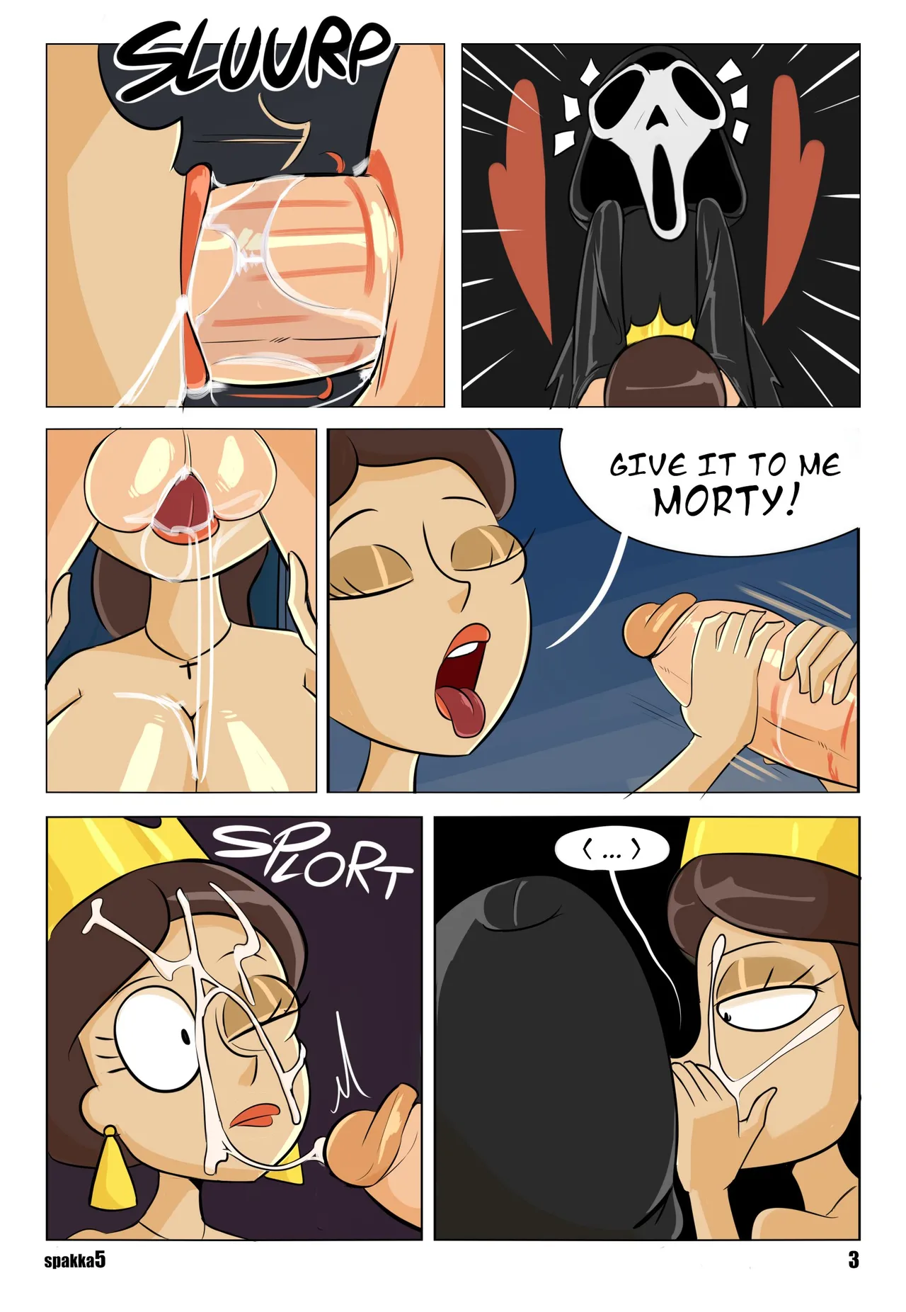 Rick and Morty page 4 full