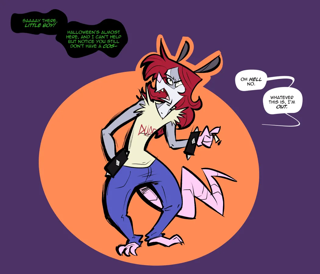 Messemup/Dressemup HALLOWEEN page 1 full