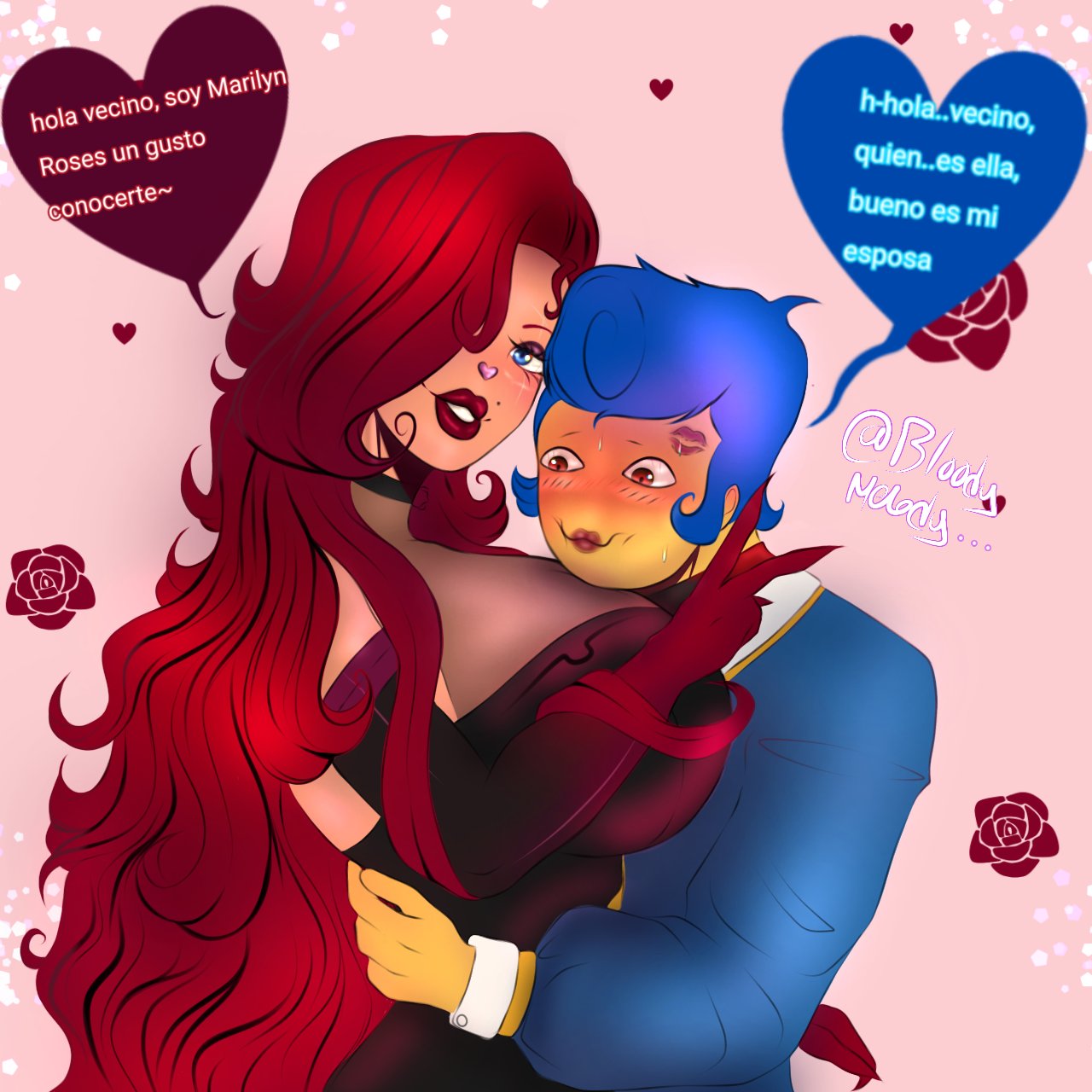 Artist:bloody_melodyy  Marilyn rose page 1 full