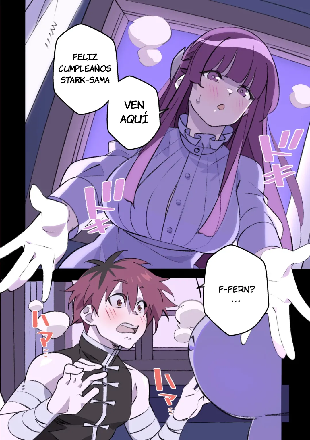 A Warrior's Gift!!｜¡¡Regalo para un guerrero!! page 5 full