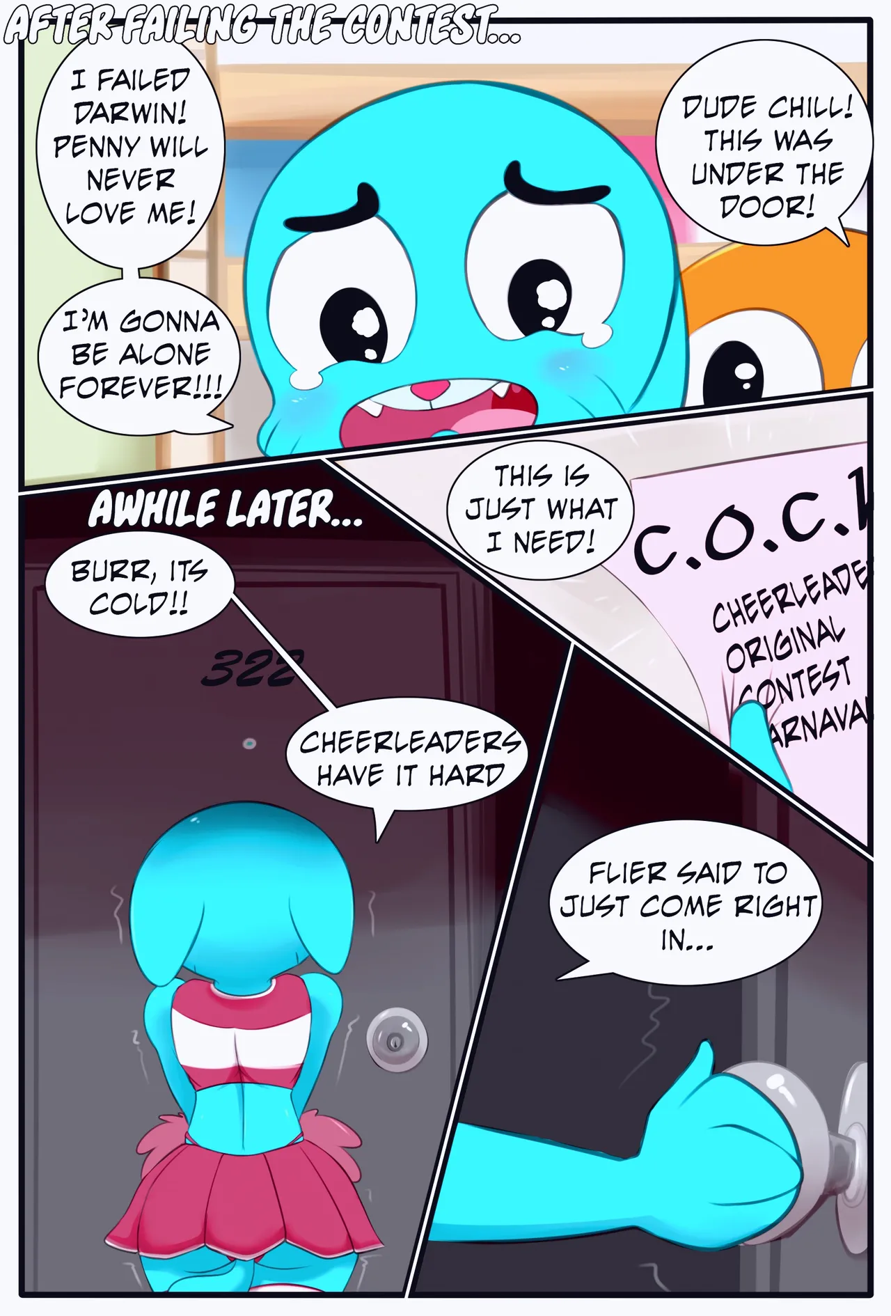 Please! Cheer Me! page 3 full