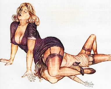 EROTIC GIRLS WRESTLING page 7 full