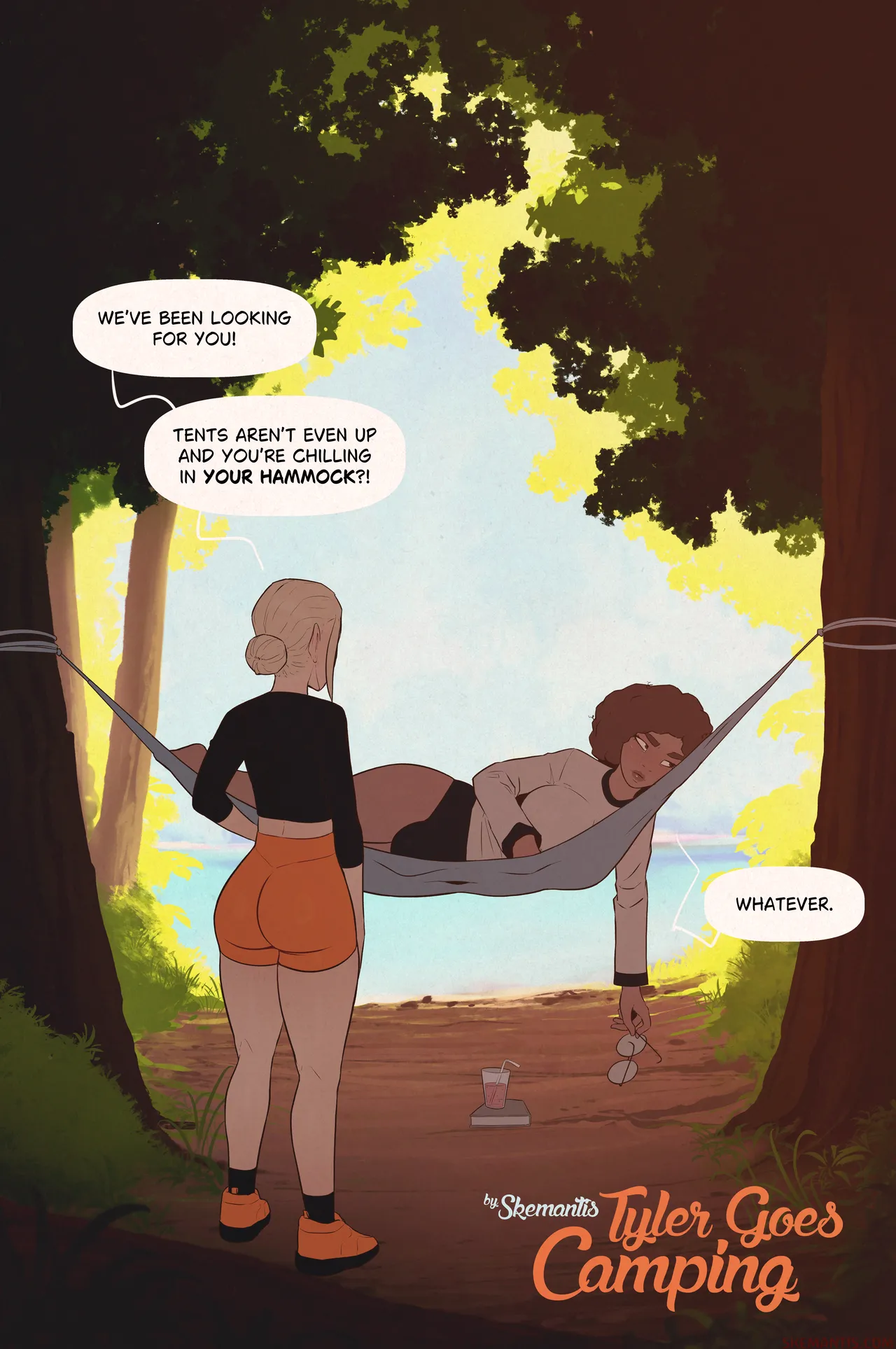 Skemantis - Tyler goes camping - part 1 page 1 full