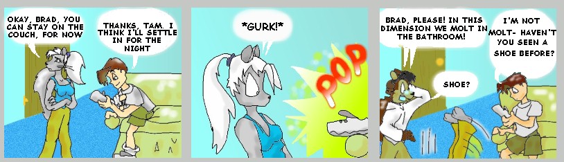 Fur Will Fly written by Brian Daniel & illustrated by Misty Caldwell page 10 full