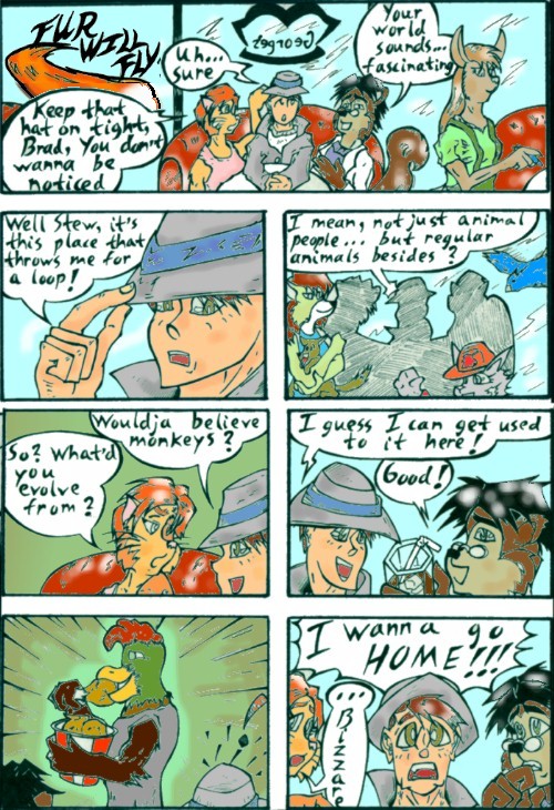 Fur Will Fly written by Brian Daniel & illustrated by Misty Caldwell page 4 full