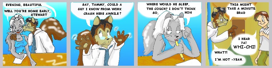 Fur Will Fly written by Brian Daniel & illustrated by Misty Caldwell page 7 full