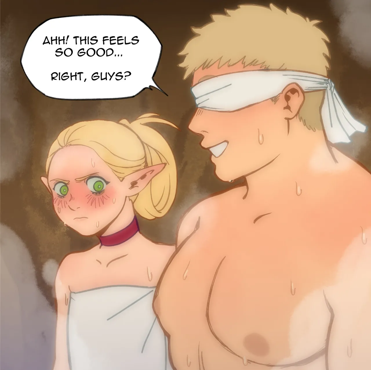 In the Sauna page 2 full