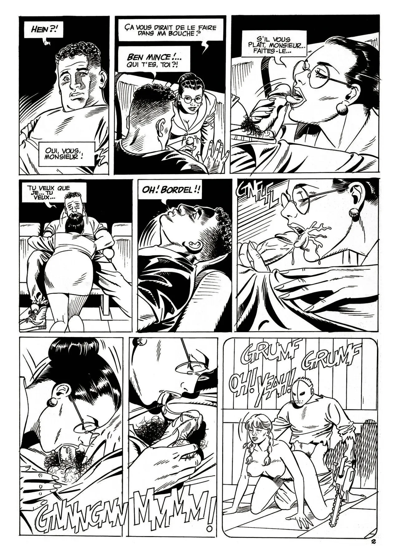 Alessandro Benedetti & Bernard Joubert - Dossier X : Vengeance nymphomane page 3 full