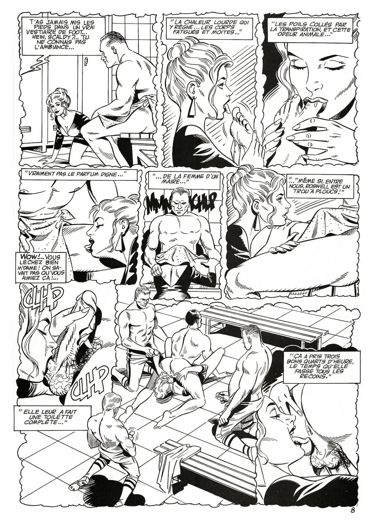 Alessandro Benedetti & Bernard Joubert - Dossier X : Vengeance nymphomane page 9 full