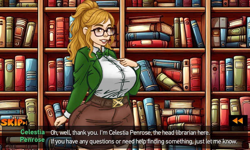 She Means Business game: Athena & Celestia's Story - Part 1 page 8 full