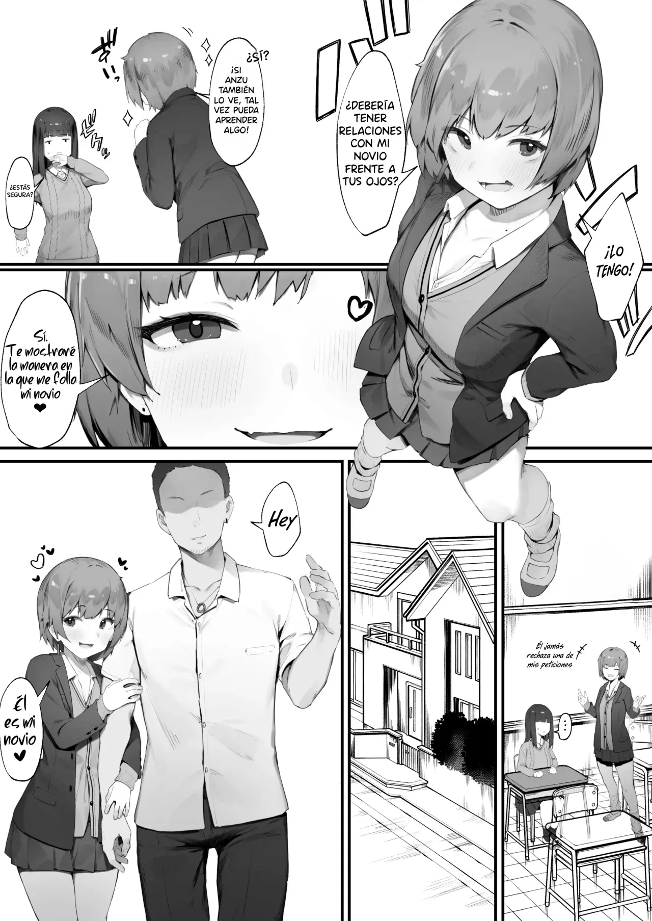 NTR Muhoujou-chan｜La Infidelidad de la Chica sin Experiencia page 4 full