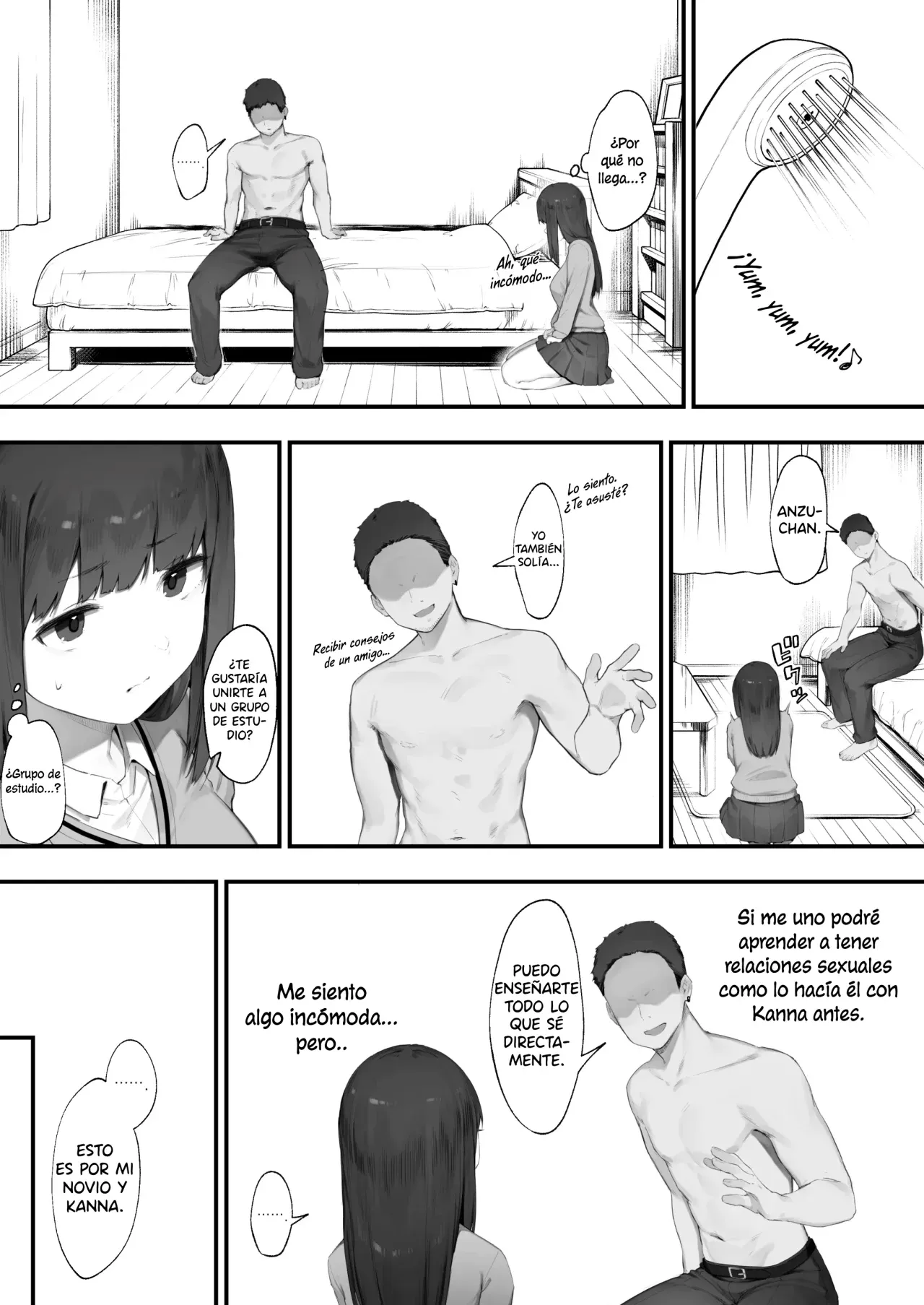 NTR Muhoujou-chan｜La Infidelidad de la Chica sin Experiencia page 9 full